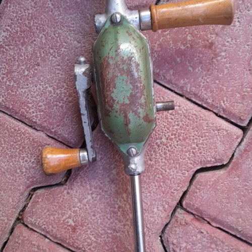 Hand drill used, old