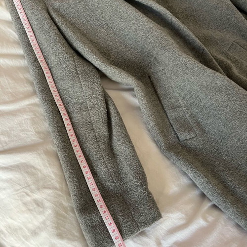 Atmosphere grey wool coat new, size M