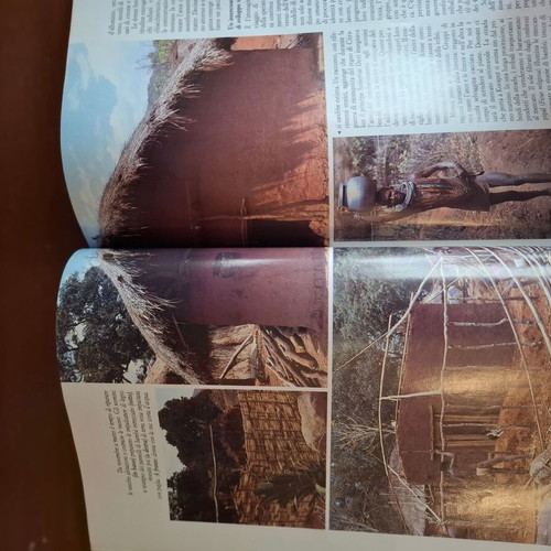 Atlante Italian Geographic Magazine used, December 1987 edition