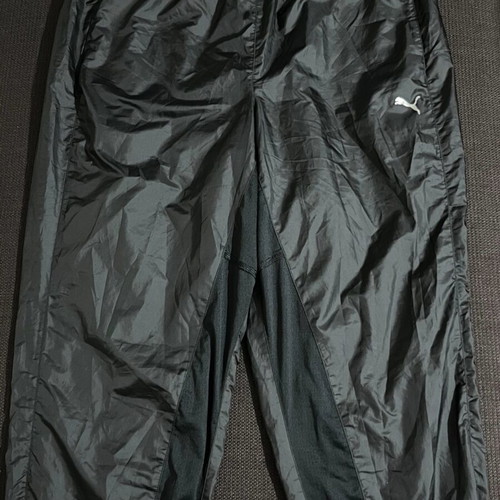 Puma Woven Track Pant size small like new, black