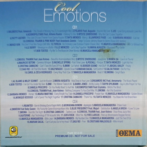Cool Emotions 4-disc CD new, electronic