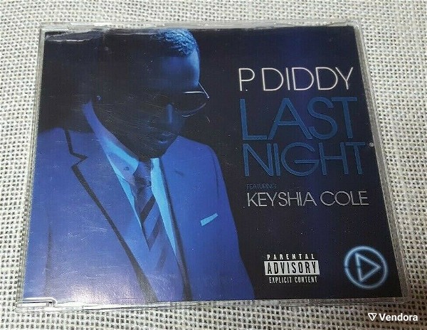  P. Diddy Featuring Keyshia Cole – Last Night CD Single Europe 2007'