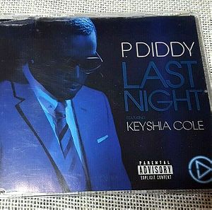 P. Diddy Featuring Keyshia Cole – Last Night CD Single Europe 2007'