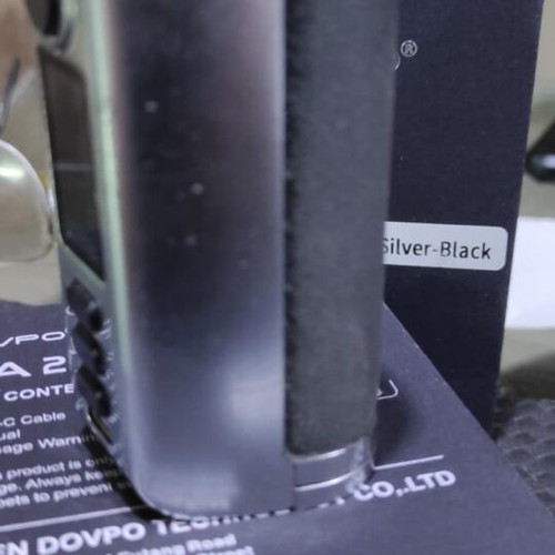Riva 200 Box Mod by DOVPO used, silver black