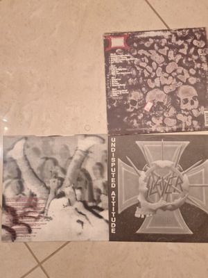 Slayer Undisputed Attitude 1996 double vinyl LP used, limited edition