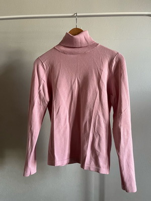 Pink turtleneck sweater like new M/L