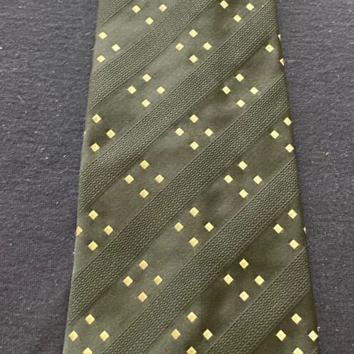 Vintage St Michael tie green like new, made in UK