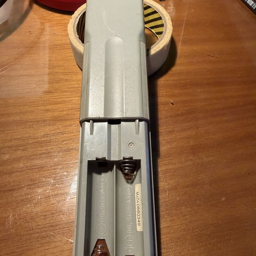 Sony RM887 remote control used, missing back cover