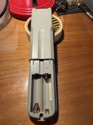 Sony RM887 remote control used, missing back cover