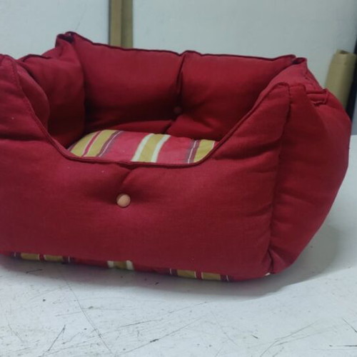 Handmade pet bed with sturdy fabric, beautiful color and design! Gift toys for pet
