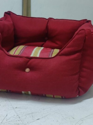 Handmade pet bed with sturdy fabric, beautiful color and design! Gift toys for pet