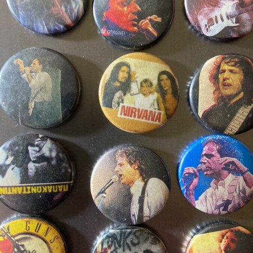 Rock pins used, set of 18, Papakonstantinou
