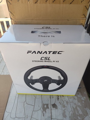 Τιμόνι Fanatec CSL P1 V2 αγώνων καινούργιο, συμβατό με PC