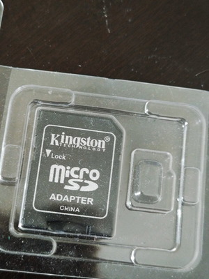 Kingston MicroSD to SD Adapter with Lock switch