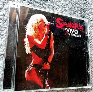 Shakira "En Vivo Y En Privado" CD/DVD