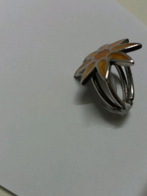 Silver ring new, size 49