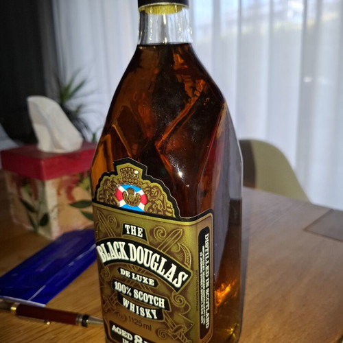 The Black Douglas 1.125L vintage whisky new