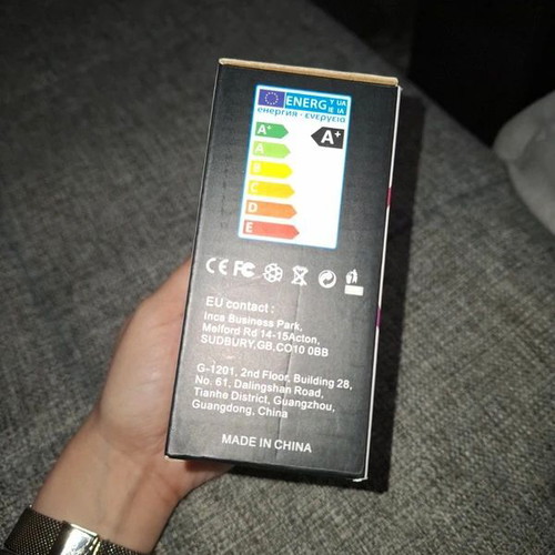 Led RGBW bulbs new with BoxNow