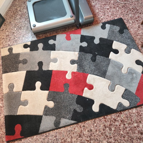 Sevilla puzzle design modern rug 120x170 cm