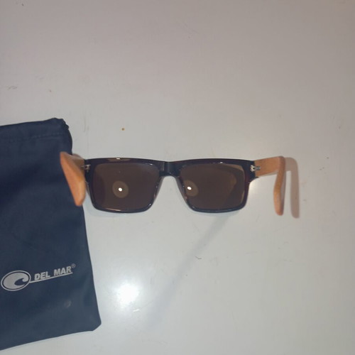 Wooden sunglasses 5119 UV 400 like new, brown lenses