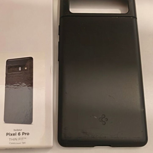 Pixel 6 Pro Spigen case used with some marks
