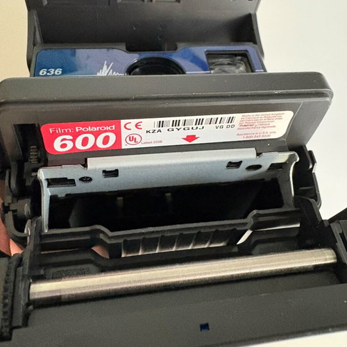 Polaroid 636 Close Up Blue camera like new