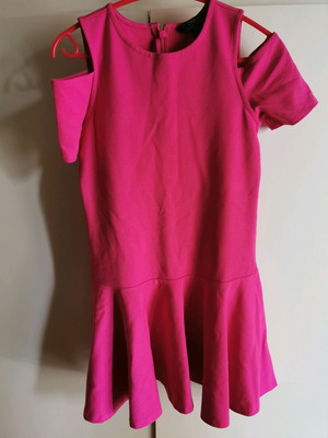 Polo Ralph Lauren dress fuchsia, slim fit, like new, size 16 for 12 years