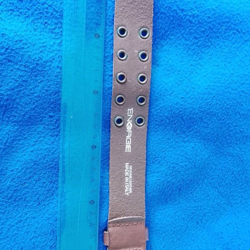 Energie leather men's bracelet like new, brown