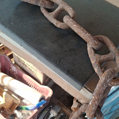 Large ship chain, 28 links, 4.5 meters