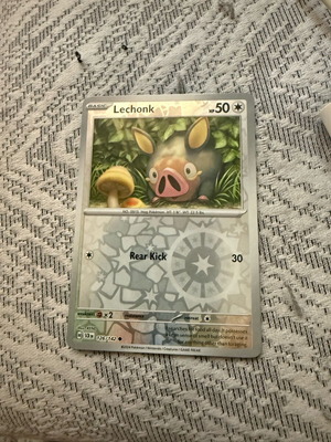 Pokemon Lechonk rare new