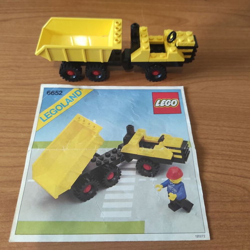 Lego LEGOLAND 6652 used, with play wear and missing figure