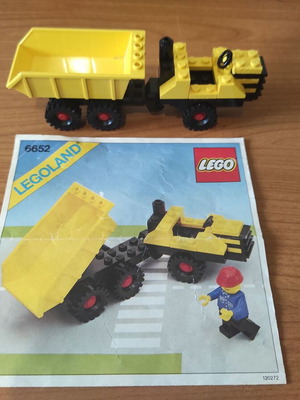 Lego LEGOLAND 6652 used, with play wear and missing figure