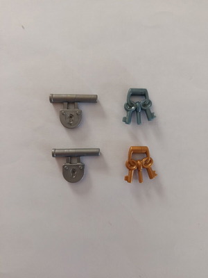Playmobil locks with keys