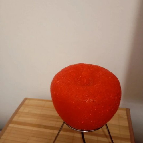 Red apple lamp like new