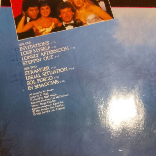 Shakatak Invitations vinyl LP, Polydor 1982