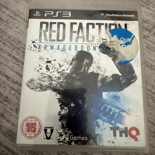 Red Faction Armageddon PS3 game, complete, fair condition