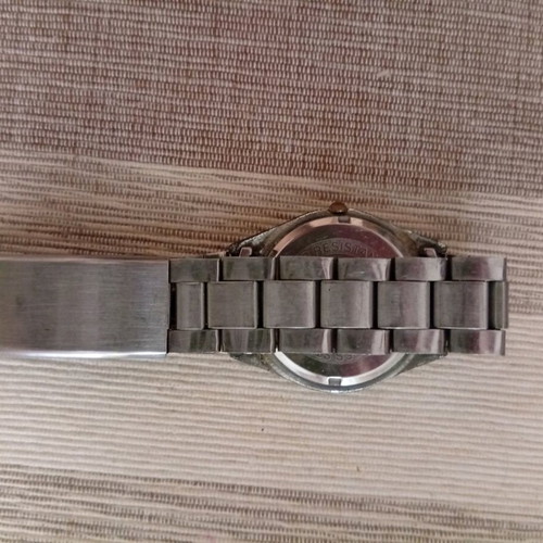 Quartz vintage watch used, silver