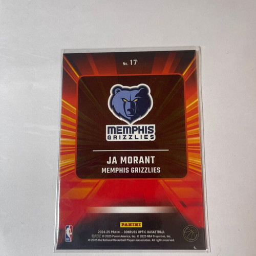 2024-25 Panini Donruss Optic Ja Morant Express Lane card new #17