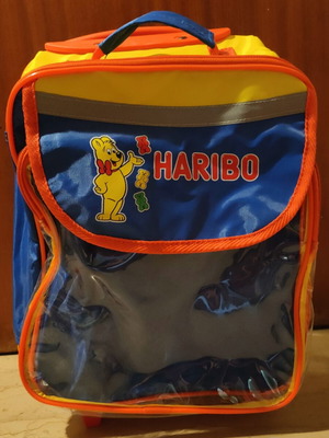 Haribo trolley backpack, size 28×35 cm