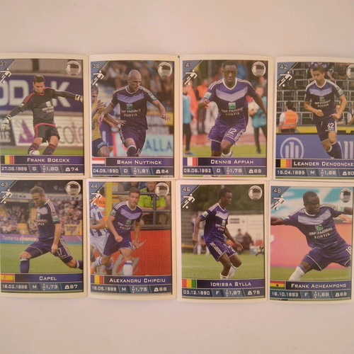 Anderlecht stickers pack of 8