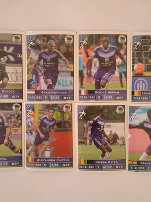 Anderlecht stickers pack of 8