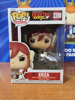 Funko Pop Animation Fairy Tail 100 Years Quest Erza figure new