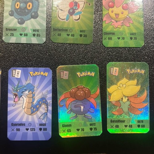 Pokémon metal caps set of 22 used, NRG