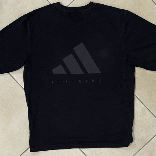 Adidas Training T-Shirt, black, oversized fit, size S