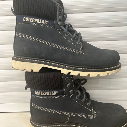 CAT Colorado navy nubuck boots size 43 like new