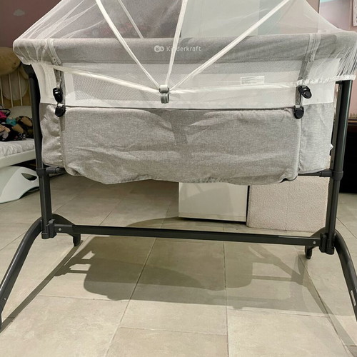 Kinderkraft Baby Cradle used with adjustable height and mosquito net