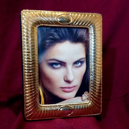 Silver Retro Frame 925 14x18cm used with velvet back