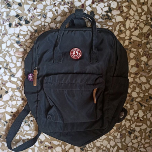 Backpack bag waterproof black used