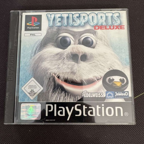 Yetisports Deluxe PS1 PlayStation One game used