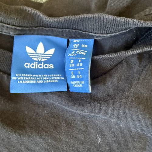 Adidas sports shirt, multicolor, size M